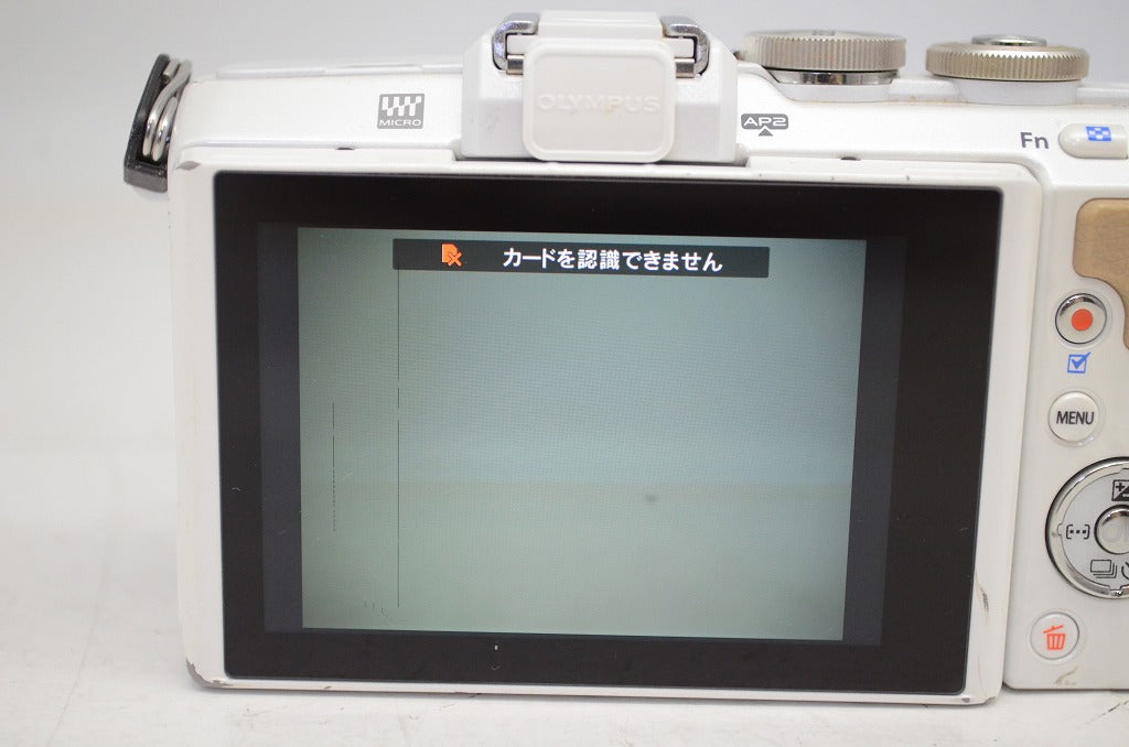 良品 OLYMPUS オリンパス PEN Lite E-PL7 14-42mm EZ レンズキット ミラーレス一眼カメラ ホワイト 251020ag