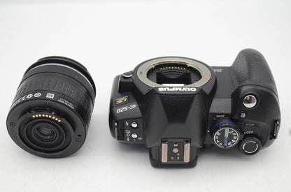良品 OLYMPUS E-520 + ZUIKO DIGITAL ED 14-42mm F3.5-5.6 レンズキット デジタル一眼レフ 250623l