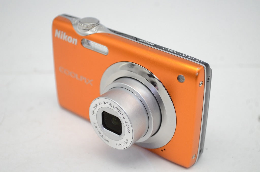 Nikon ニコン COOLPIX S3000 オレンジ コンパクトデジタルカメラ 251022i