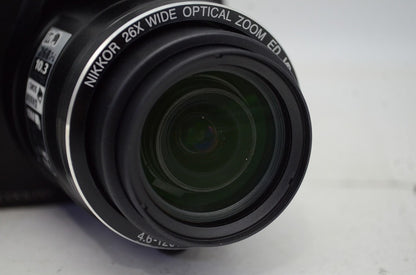 良品 Nikon ニコン COOLPIX P100 コンパクトデジタルカメラ ケース付 251023j