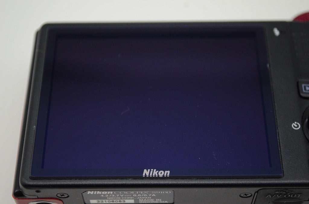 美品 Nikon ニコン COOLPIX S9100 コンパクトデジタルカメラ グロリアスレッド 元箱付 251023a
