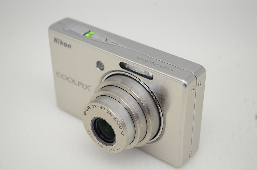 美品 Nikon ニコン COOLPIX S510 コンパクトデジタルカメラ シルバー 元箱付 251023k