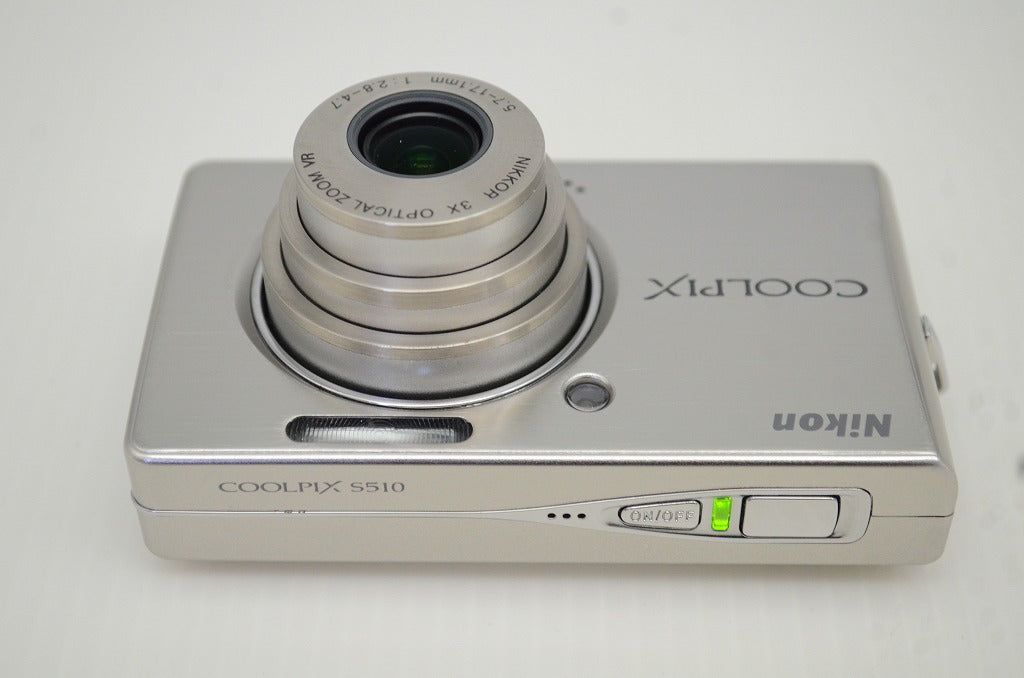 美品 Nikon ニコン COOLPIX S510 コンパクトデジタルカメラ シルバー 元箱付 251023k