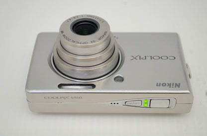美品 Nikon ニコン COOLPIX S510 コンパクトデジタルカメラ シルバー 元箱付 251023k