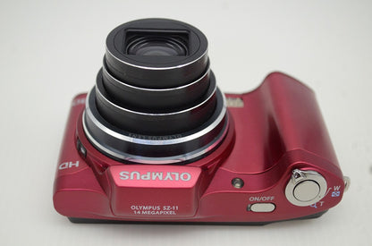 OLYMPUS オリンパス SZ-11 コンパクトデジタルカメラ レッド 251023v