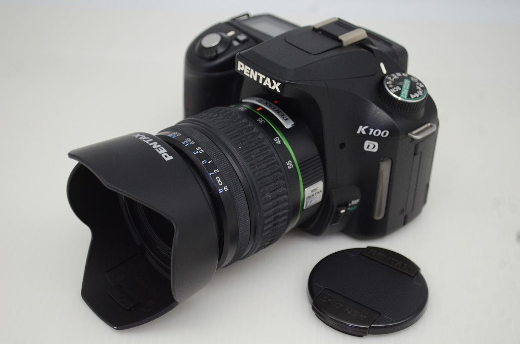 良品 PENTAX ペンタックス K100D + smc PENTAX DA 18-55mm F3.5-5.6 AL レンズキット デジタル一眼レフカメラ 251023r