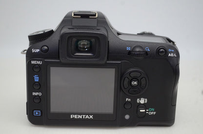 良品 PENTAX ペンタックス K100D + smc PENTAX DA 18-55mm F3.5-5.6 AL レンズキット デジタル一眼レフカメラ 251023r