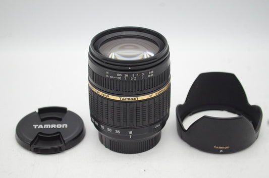 良品 TAMRON AF 18-200mm F3.5-6.3 XR Di II LD Aspherical IF MACRO A14 APS-C Nikon F 250702j