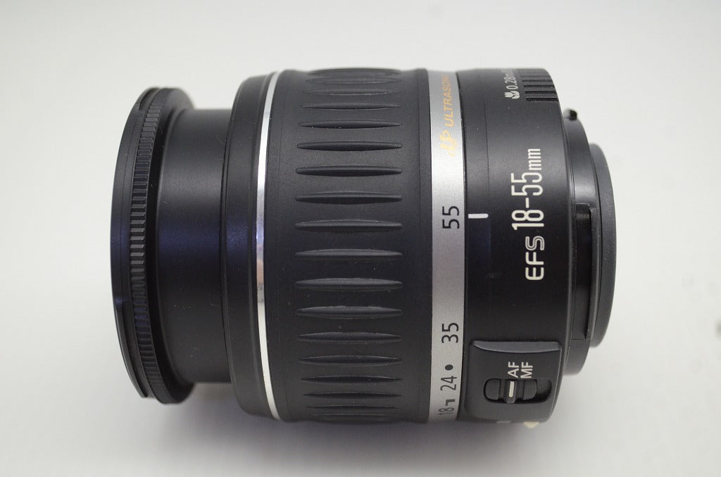 良品 Canon キヤノン EF-S 18-55mm F3.5-5.6 II USM APS-C ズームレンズ 251029af