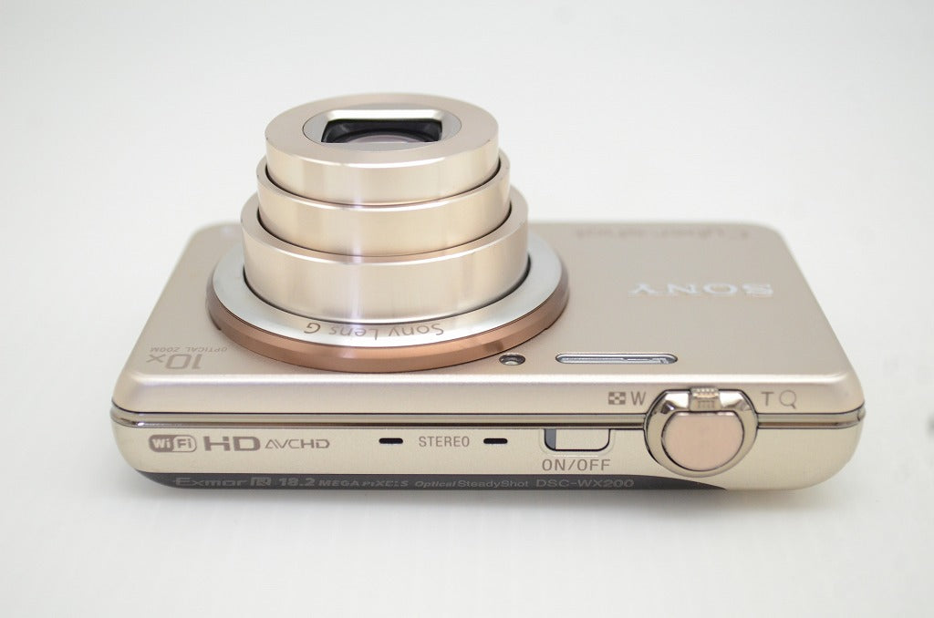 SONY ソニー Cyber-shot DSC-WX200 コンパクトデジタルカメラ ゴールド 251029h