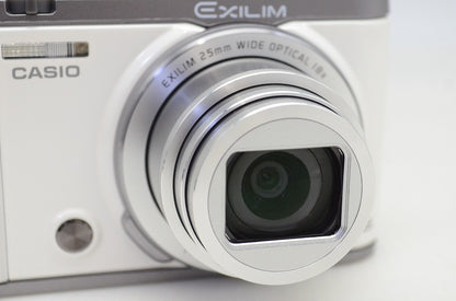 CASIO カシオ HIGH SPEED EXILIM EX-ZR1750 コンパクトデジタルカメラ ホワイト 251023y