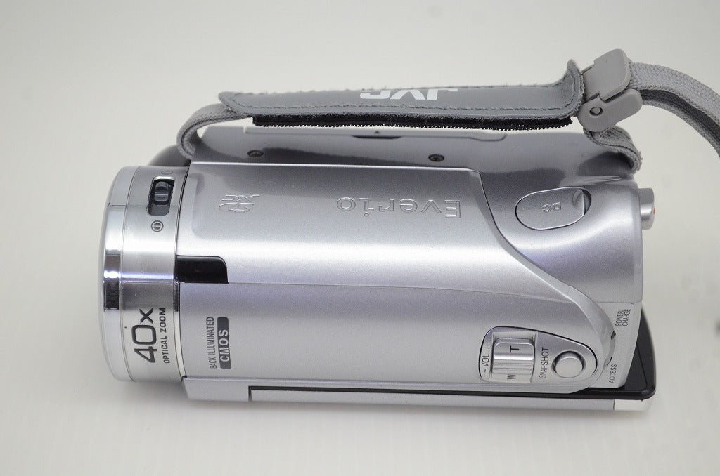 良品 JVC ケンウッド Everio GZ-EX270 デジタルビデオカメラ シルバー 元箱付 251023f