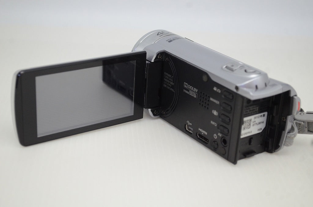 良品 JVC ケンウッド Everio GZ-EX270 デジタルビデオカメラ シルバー 元箱付 251023f
