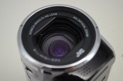 良品 JVC ケンウッド Everio GZ-EX270 デジタルビデオカメラ シルバー 元箱付 251023f