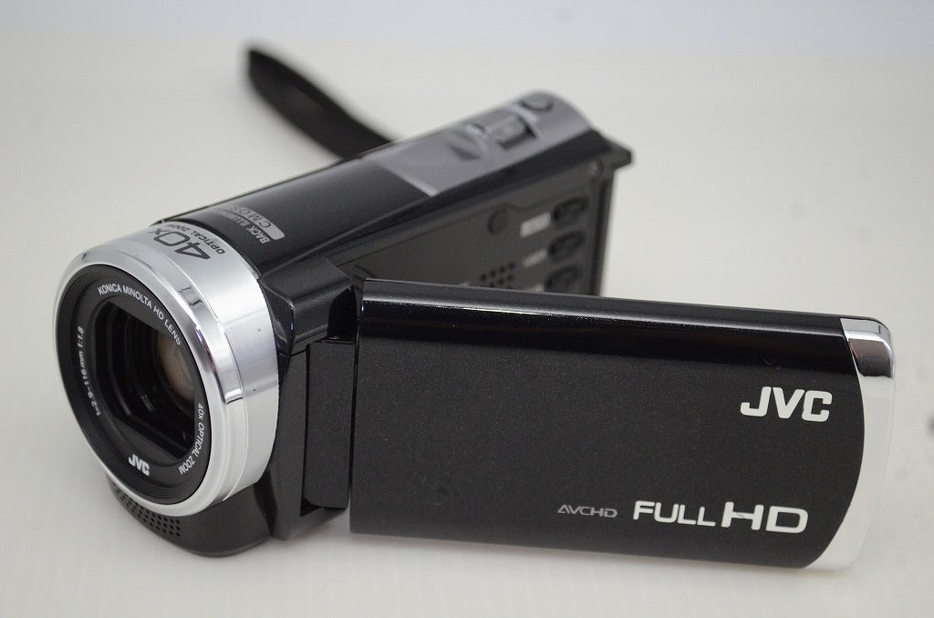 良品 JVC ケンウッド Everio GZ-HM390 デジタルビデオカメラ ブラック 元箱付 251023ad
