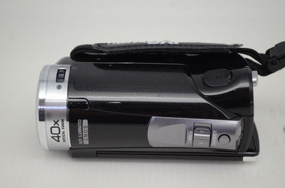 良品 JVC ケンウッド Everio GZ-HM390 デジタルビデオカメラ ブラック 元箱付 251023ad