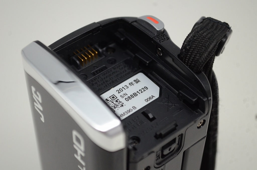 良品 JVC ケンウッド Everio GZ-HM390 デジタルビデオカメラ ブラック 元箱付 251023ad