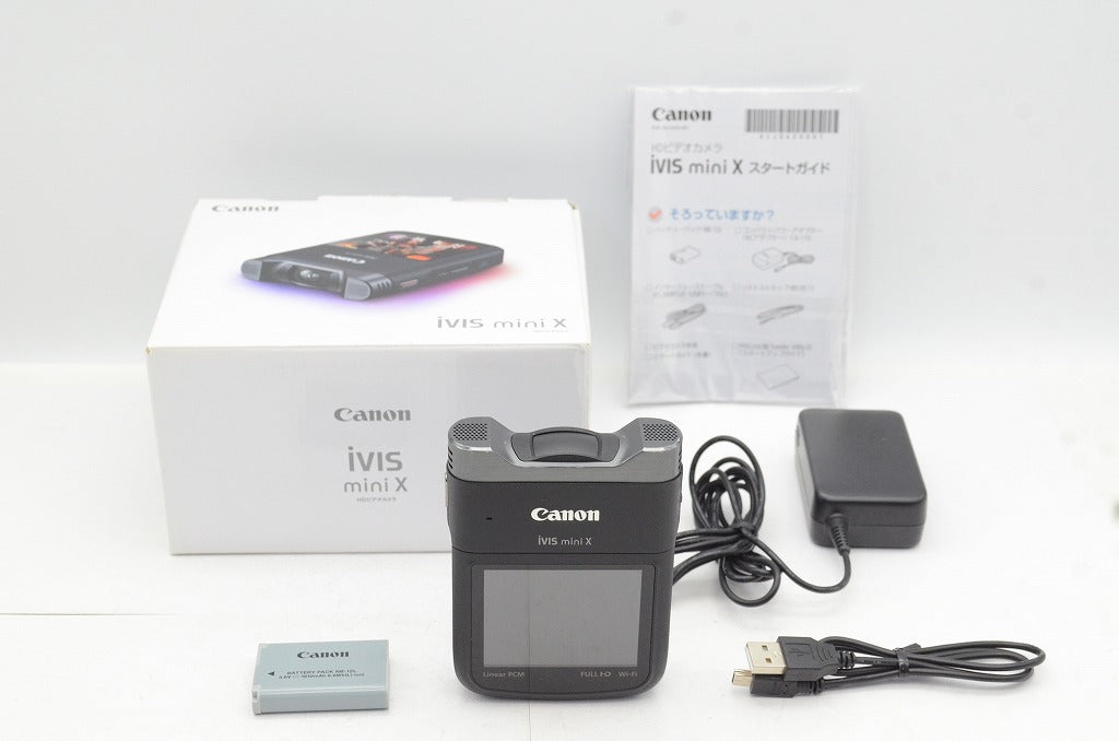 良品 Canon キヤノン iVIS mini X デジタルビデオカメラ 元箱付 241127u – アルプスカメラ