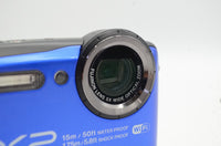 FUJIFILM フジフィルム FinePix XP90 コンパクトデジタルカメラ ブルー 250714c