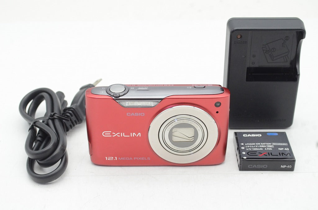 CASIO カシオ EXILIM EX-Z450 コンパクトデジタルカメラ レッド 250713d