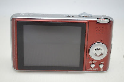 良品 Panasonic パナソニック LUMIX DMC-FX07 コンパクトデジタルカメラ レッド 元箱付 251024f
