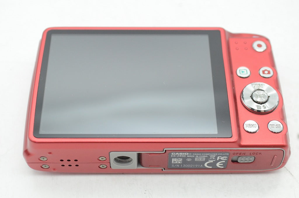 CASIO カシオ EXILIM EX-Z450 コンパクトデジタルカメラ レッド 250713d