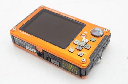 良品 Panasonic パナソニック LUMIX DMC-FT2 コンパクトデジタルカメラ サンライズオレンジ 250713c