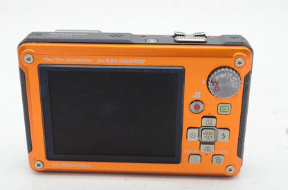 良品 Panasonic パナソニック LUMIX DMC-FT2 コンパクトデジタルカメラ サンライズオレンジ 250713c