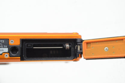 良品 Panasonic パナソニック LUMIX DMC-FT2 コンパクトデジタルカメラ サンライズオレンジ 250713c