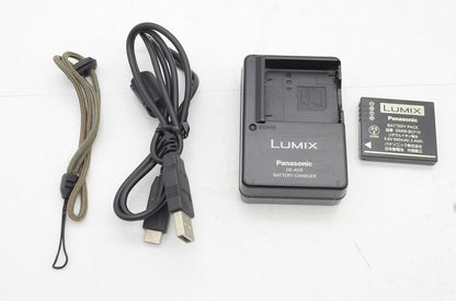 良品 Panasonic パナソニック LUMIX DMC-FT2 コンパクトデジタルカメラ サンライズオレンジ 250713c