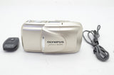 OLYMPUS μ mju: II ZOOM 35mmコンパクトフィルムカメラ リモートコントロール RC-200付 250712k