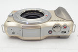 良品 Panasonic パナソニック LUMIX DMC-GF5 ボディ ミラーレス一眼カメラ ゴールド 元箱付 250711c