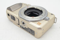 良品 Panasonic パナソニック LUMIX DMC-GF5 ボディ ミラーレス一眼カメラ ゴールド 元箱付 250711c