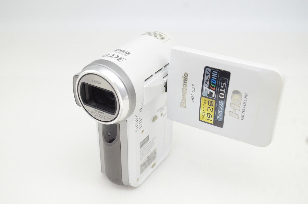 Panasonic パナソニック HDC-SD7 デジタルハイビジョンビデオカメラ ホワイト 元箱付 251022n