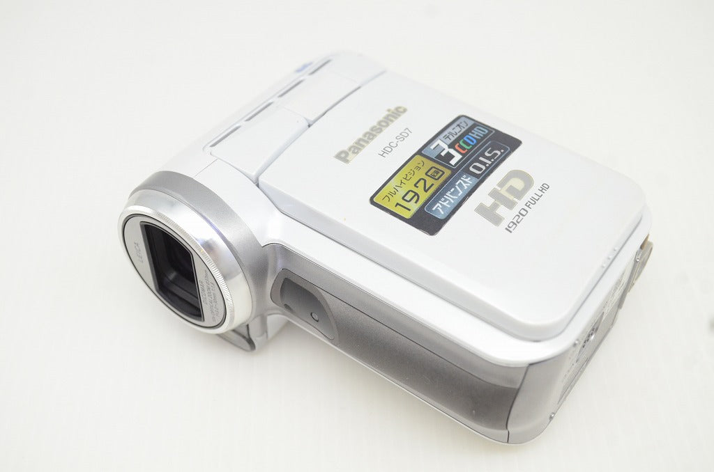 Panasonic パナソニック HDC-SD7 デジタルハイビジョンビデオカメラ ホワイト 元箱付 251022n
