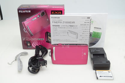 FUJIFILM フジフィルム FinePix Z1000EXR コンパクトデジタルカメラ ピンク 元箱付 251030t