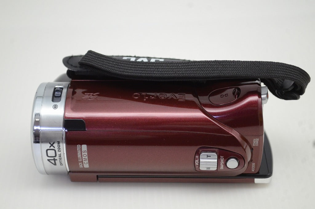 良品 JVC ケンウッド Everio GZ-E117 デジタルビデオカメラ レッド 元箱付 251030m
