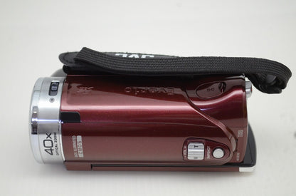 良品 JVC ケンウッド Everio GZ-E117 デジタルビデオカメラ レッド 元箱付 251030m