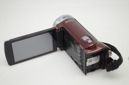 良品 JVC ケンウッド Everio GZ-E117 デジタルビデオカメラ レッド 元箱付 251030m