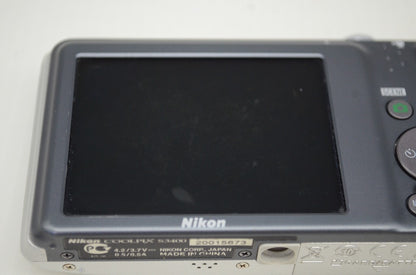良品 Nikon ニコン COOLPIX S3400 コンパクトデジタルカメラ シルバー 251030v