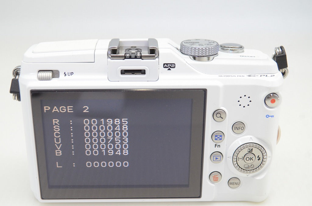 美品 OLYMPUS PEN Lite E-PL2 + M.ZUIKO DIGITAL 14-42mm F3.5-5.6 II レンズキット ミラーレス 元箱付 251029n