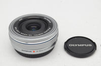 美品 OLYMPUS M.ZUIKO DIGITAL ED 14-42mm F3.5-5.6 EZ マイクロフォーサーズ シルバー 250714ma