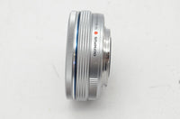 美品 OLYMPUS M.ZUIKO DIGITAL ED 14-42mm F3.5-5.6 EZ マイクロフォーサーズ シルバー 250714ma