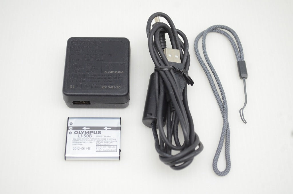 良品 OLYMPUS オリンパス STYLUS VH-515 コンパクトデジタルカメラ シルバー 251020c