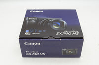 未使用品 Canon キヤノン PowerShot SX740 HS コンパクトデジタルカメラ シルバー 元箱付 250729b
