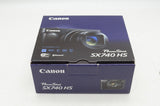未使用品 Canon キヤノン PowerShot SX740 HS コンパクトデジタルカメラ シルバー 元箱付 250729b