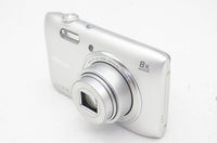 美品 Nikon ニコン COOLPIX S3600 コンパクトデジタルカメラ クリスタルシルバー 元箱付 250728b