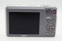 美品 Nikon ニコン COOLPIX S3600 コンパクトデジタルカメラ クリスタルシルバー 元箱付 250728b