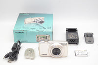美品 FUJIFILM フジフイルム FinePix JX400 コンパクトデジタルカメラ シルバー 元箱付 250728aj