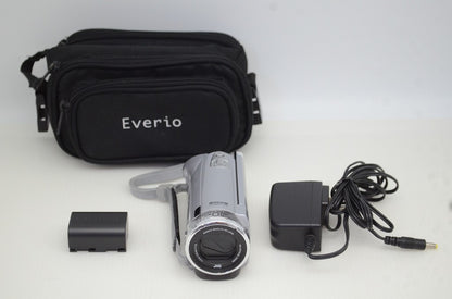 JVC ケンウッド Everio GZ-E220 デジタルビデオカメラ シルバー 251030i